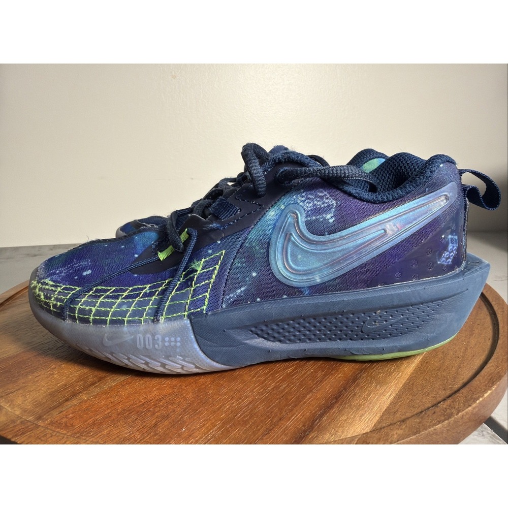 Nike G.T. Cut 3 X Lego Galaxy Brave Blue Green Sneakers IF2118-400 Size 1Y